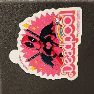 Deadpool 2.51" x 2.25" Die-Cut Vinyl Sticker